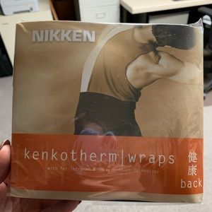 Kenkotherm Back Wrap. Brand new. Size L.